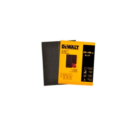 Lija para metal grano 150 DEWALT 9x11, paquete de 25 hojas