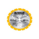 Disco de sierra para madera 7-1/4 18 dientes eje 5/8 DEWALT DW3192