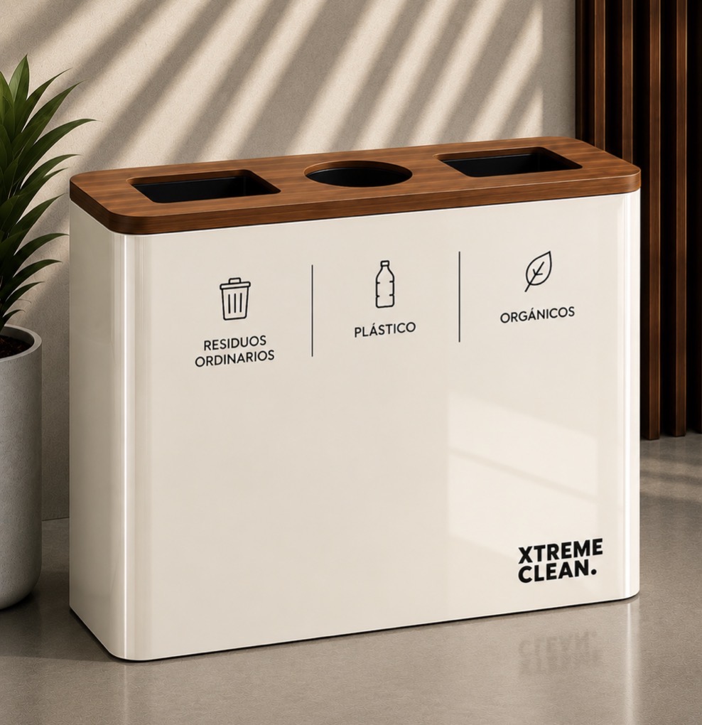 Contenedores de basura Basureros de reciclaje