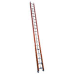 Escalera de extensión de fibra de vidrio 40 ft profesional