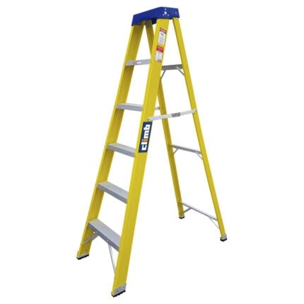 Escalera de fibra de vidrio 6 ft industrial, modelo 107546230