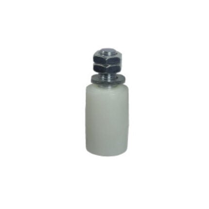 Rodillo guía de nylon 40x60 mm para rieles industriales