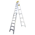 Escalera de aluminio 12 ft comercial 2B para trabajos profesionales