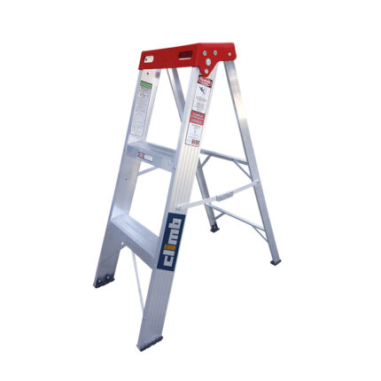 Escalera de aluminio doméstica 3FT 2B, modelo 107541320, para mantenimiento en interiores
