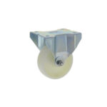 Rueda de nylon 100 mm con platina fija para uso industrial