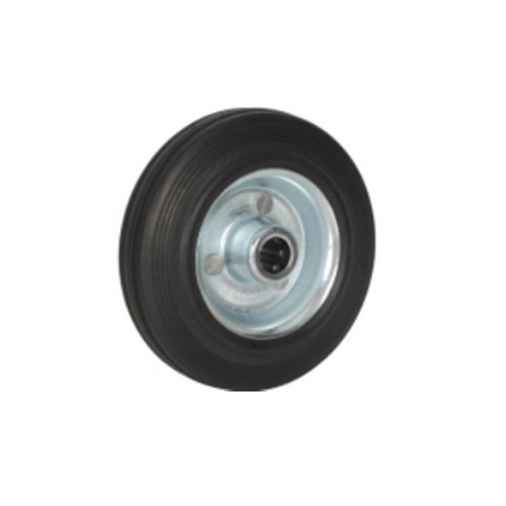 N_75662.jpg Rueda de goma negra 80 mm con aro metálico