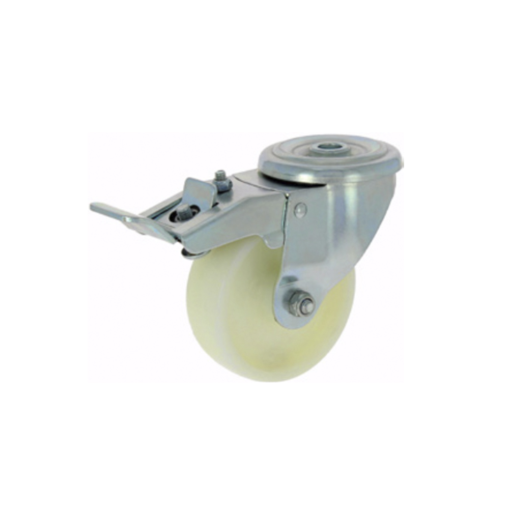 N_76386.jpg Rueda de nylon 80 mm con freno y pin para equipos