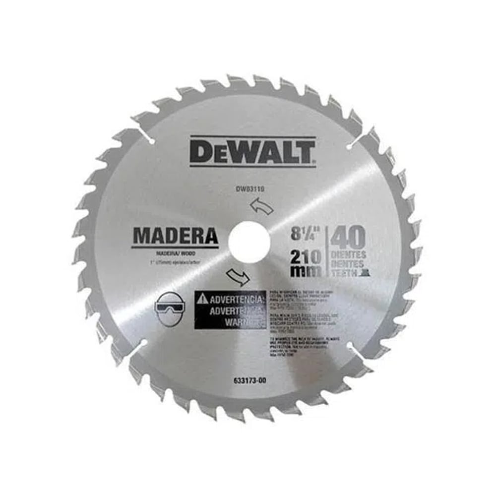 N_DW03100.jpg Disco para madera 8-1/4 24T DEWALT DWA03100