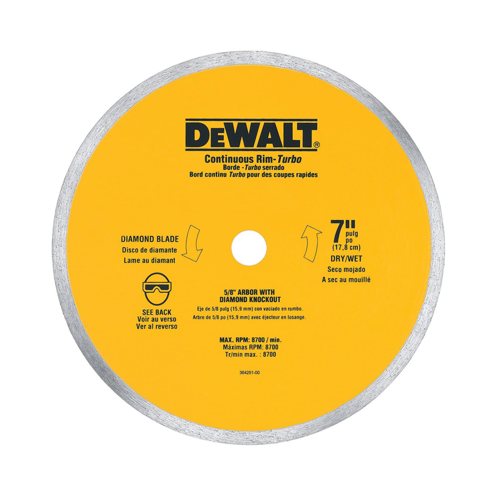N_DW4760.jpg Disco diamantado borde continuo 7 pulgadas DEWALT DW4760