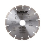 Disco diamantado segmentado 7 pulgadas para concreto DEWALT
