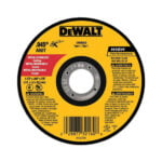 Disco de corte para metal 4-1/2 x 7/8 x 0.045 pulg DEWALT DW8062