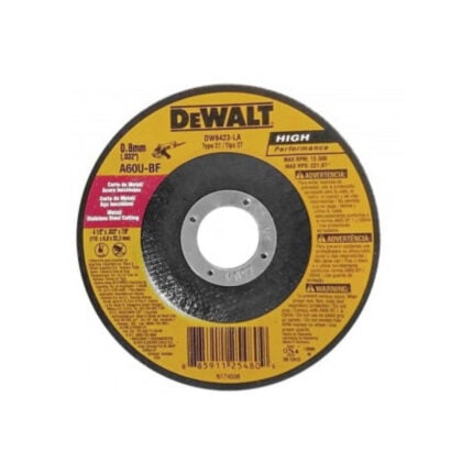 Disco de corte para metal 4-1/2 x 1/32 DEWALT DW8423-LA