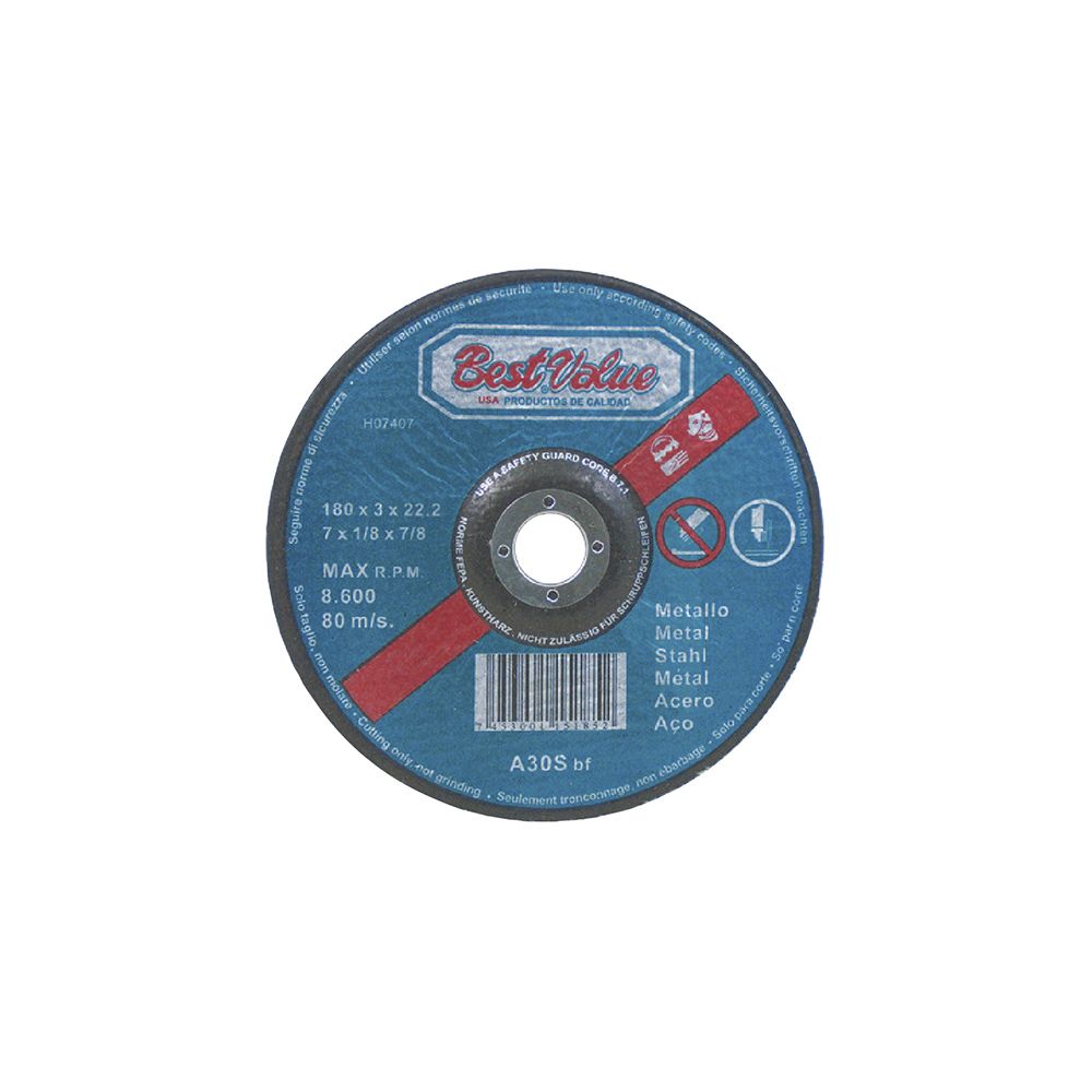 N_H07406.jpg Disco de corte para metal 4 1/2 pulg (115 mm)