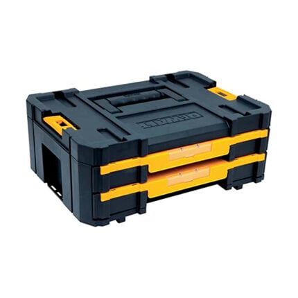 Caja de herramientas DEWALT TSTAK de 2 gavetas DWST17804 para organización profesional