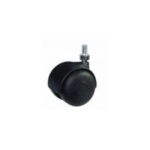 Rueda para mueble 45 mm de polipropileno con pin roscado