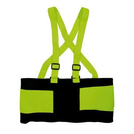 GE Protección Cinturón de soporte lumbar Hi-Vis XL para salud ocupacional