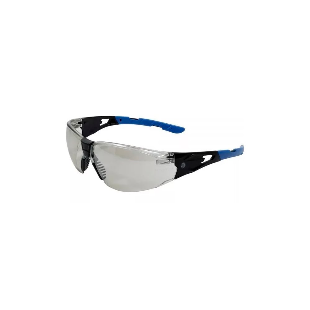 1011317033.jpg GE Protección Lentes de seguridad espejo azul con marco negro