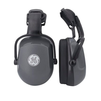GE Protección Orejeras para casco de seguridad NRR 25 GM453