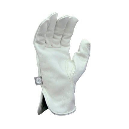 GE Protección Guante de cuero con aramida M GG304MC - alternativa a guantes de nitrilo