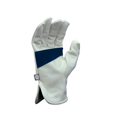 GE Protección Guante de cuero reforzado M para industria | alternativa a guantes de nitrilo