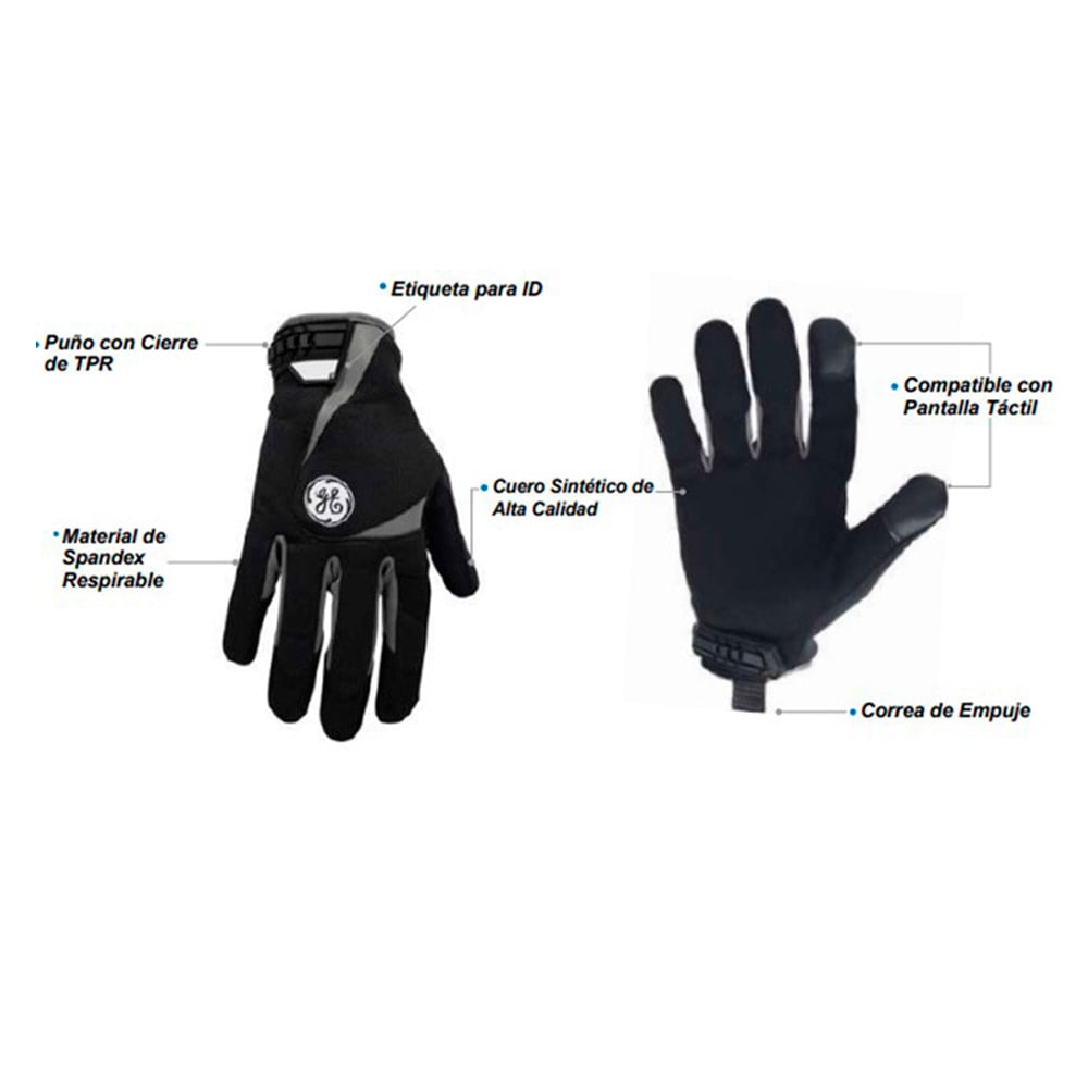 1011317749.jpg GE Protección Guantes para mecánica con velcro M para salud ocupacional