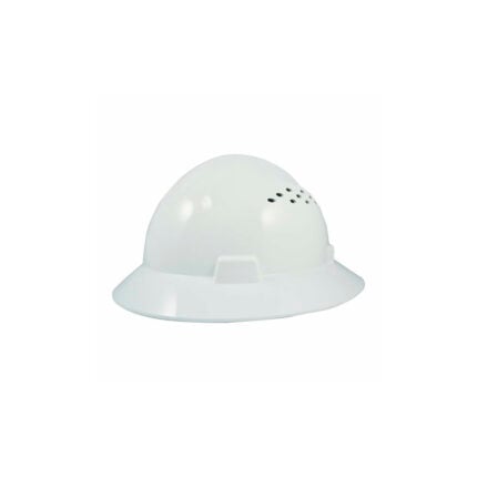 GE Protección Casco de seguridad ventilado blanco para salud ocupacional