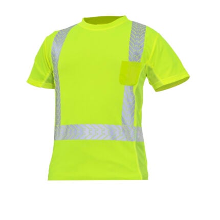 GE Protección Camisa reflectiva manga corta 2XL para salud ocupacional