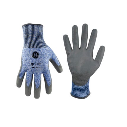 GE Protección Guante recubierto PU A3 Talla S GG207SC, alternativa a guantes de nitrilo