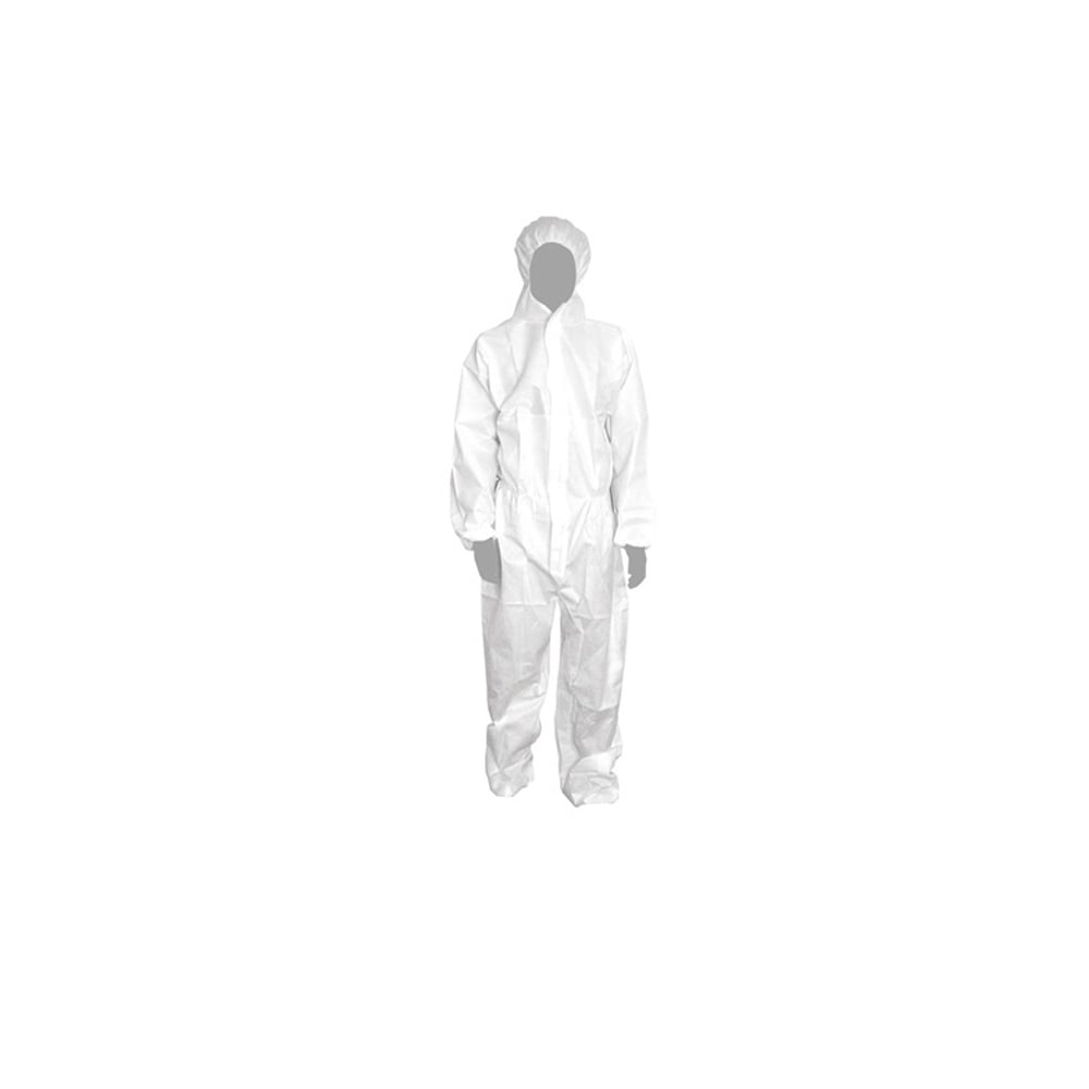 1011318325.jpg GE Protección Overol desechable con capucha talla M, equipo de protección personal
