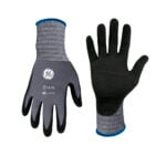 GE Protección Guantes de nitrilo recubiertos talla S (12 pares) para salud ocupacional