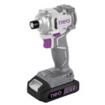 Llave de impacto inalámbrica 20V 2Ah para uso profesional