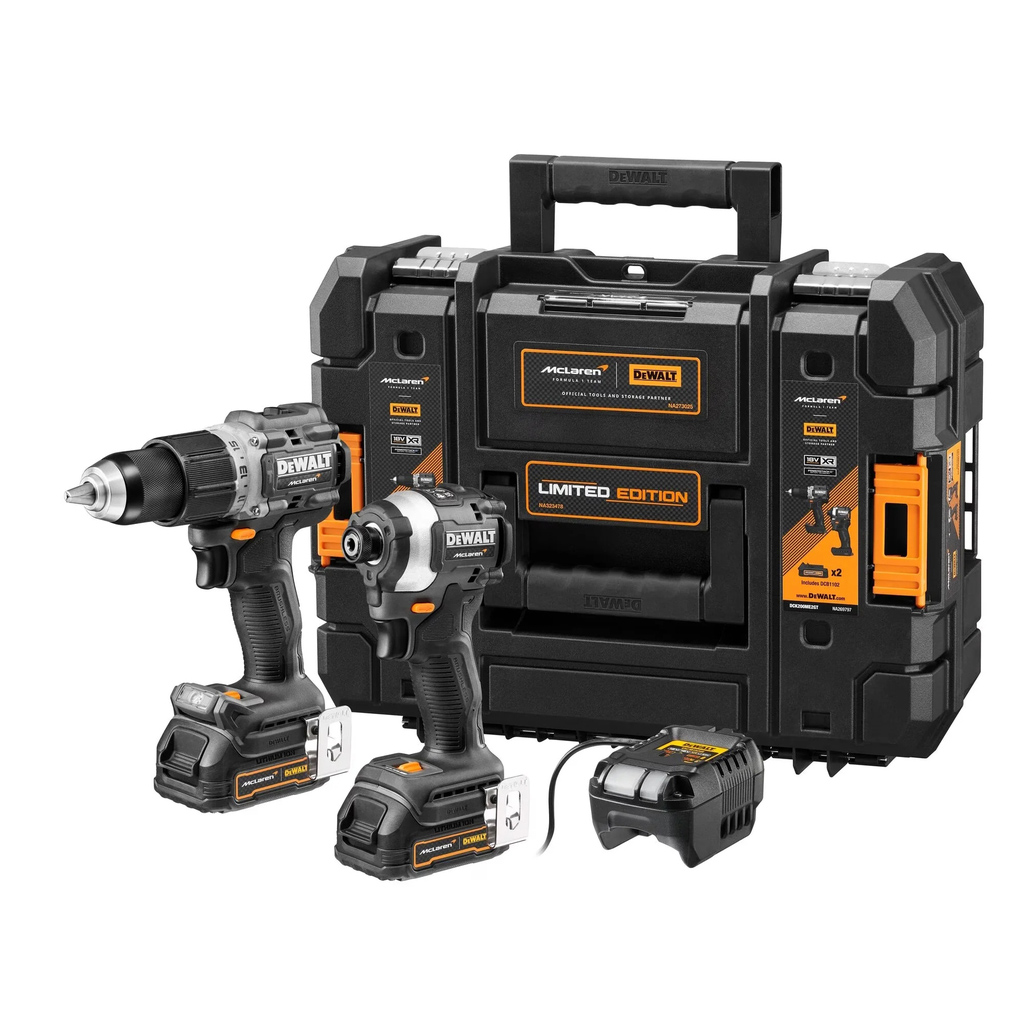 1033718349.jpg Kit taladro y llave de impacto 20V DEWALT McLaren DCK200ME2GT-B3