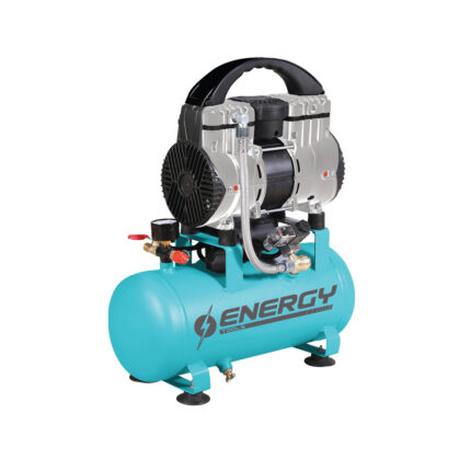 Compresor de aire sin aceite 9L 1100W para mantenimiento