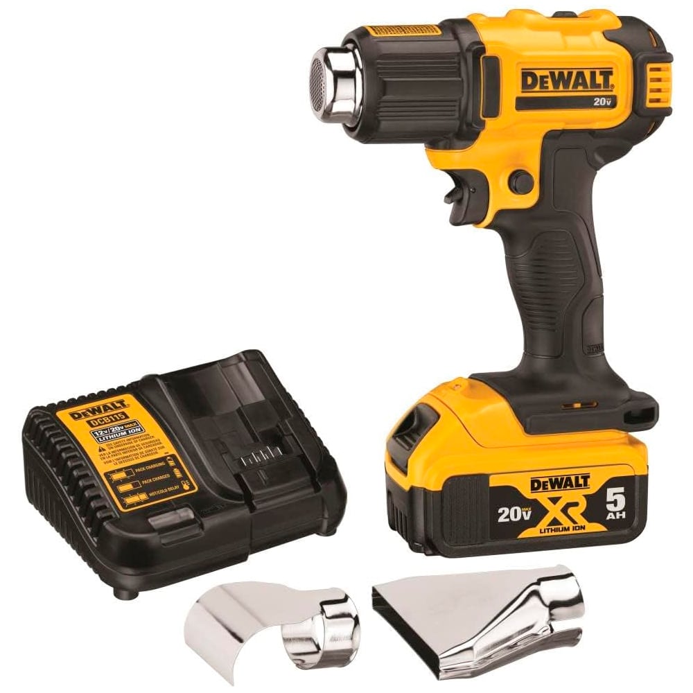 1034218746.jpg DEWALT Pistola de Calor Inalámbrica 20V Kit DCE530P1