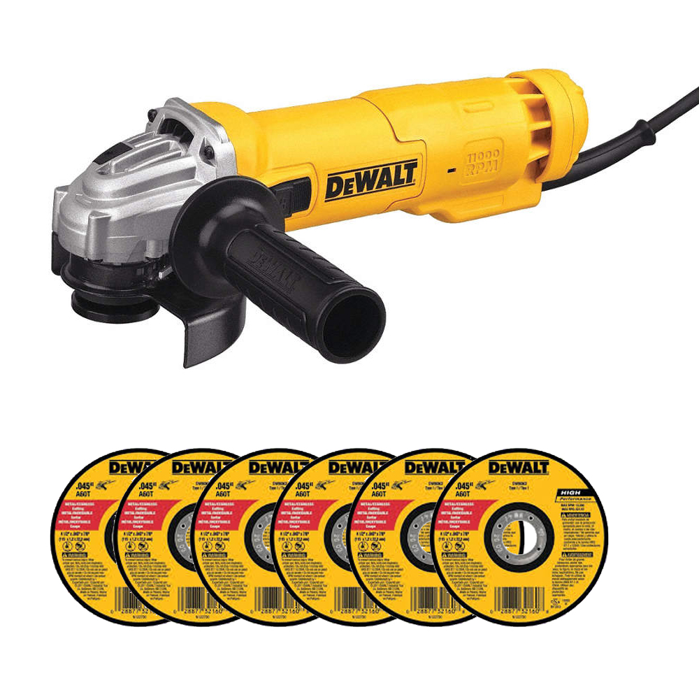 1034613537.jpg Esmeriladora angular 4-1/2 DWE4212 con 6 discos DEWALT