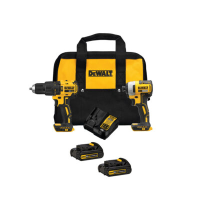 Combo taladro y atornillador de impacto 20V DEWALT DCK276D2-B3