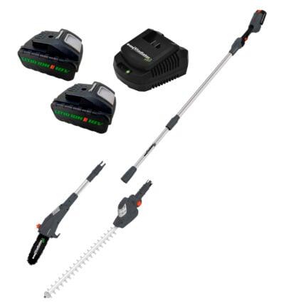 Podadora 2 en 1 recargable 18V con batería