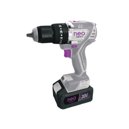 Taladro percutor 13 mm 2Ah inalámbrico con función atornillador