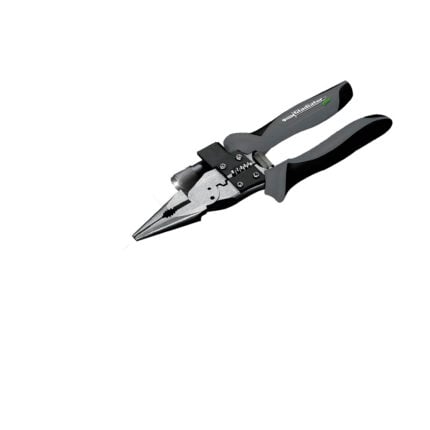 GLADIATOR Pinza de punta con luz LED 8 pulgadas