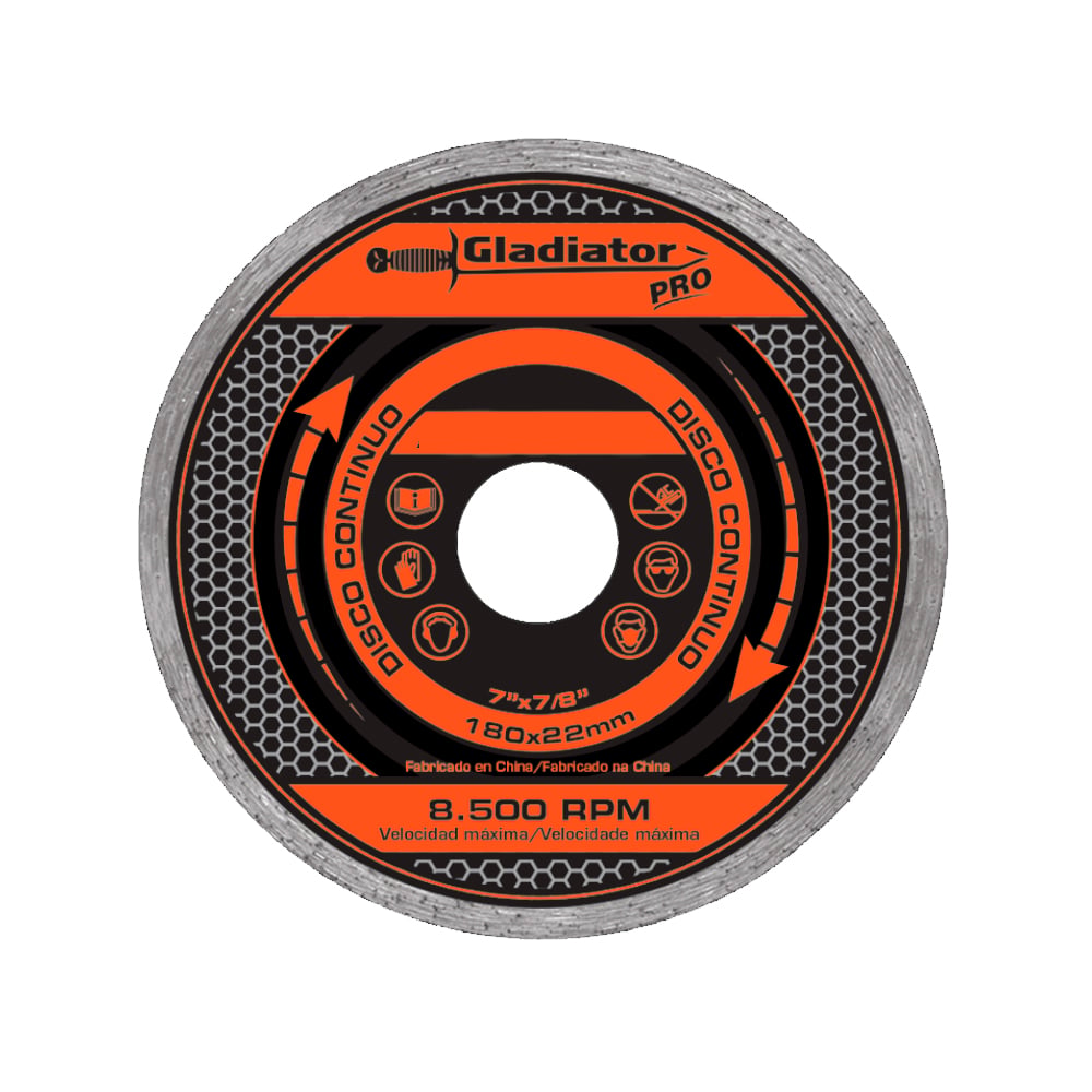 1055112224.jpg Disco diamantado continuo 4 1/2 DEWALT para cerámica y porcelanato