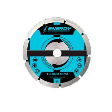 Disco diamantado segmentado 115 mm (4 1/2) para concreto y mampostería