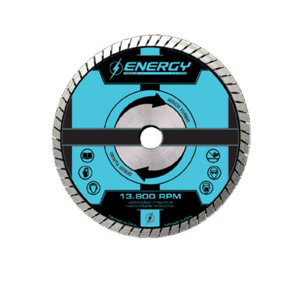 Disco diamantado turbo 4 1/2 (115 mm) para amoladora angular
