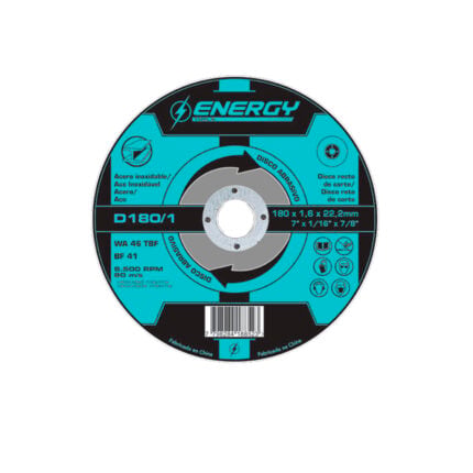 Disco abrasivo 7 pulgadas para metal (180 mm)