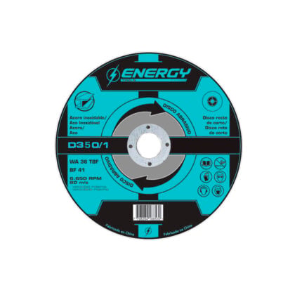 Disco abrasivo 14 pulgadas para metal 350 mm (D350/1)
