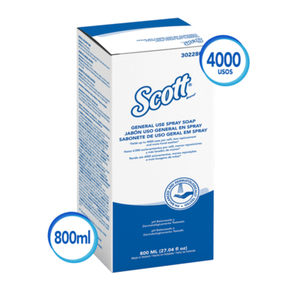Jabón Scott Hand Lotion en Spray 800ml 30228094 en Costa Rica - Xtreme Clean