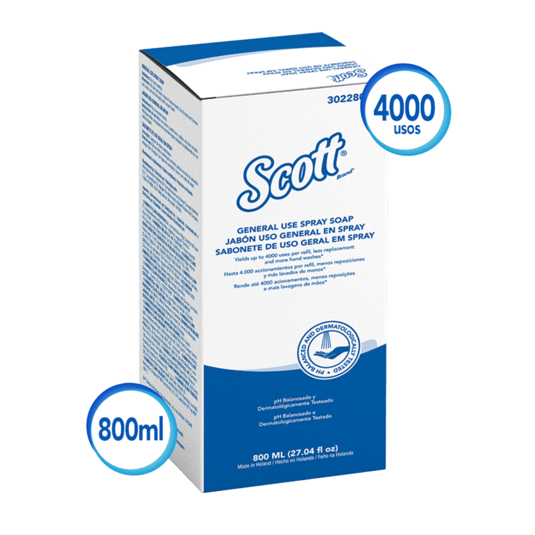Jabón Scott Hand Lotion en Spray 800ml 30228094 en Costa Rica - Xtreme Clean Jabón Scott Hand Lotion en Spray 800ml 30228094 en Costa Rica - Xtreme Clean