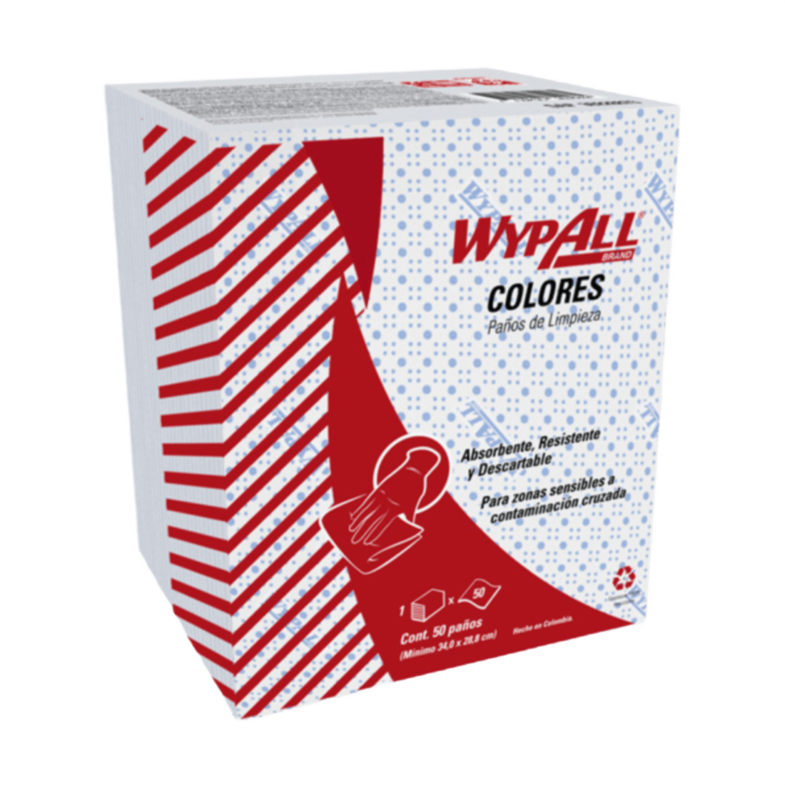 Paño Industrial WypAll X-50 Pre Doblado Azul en Costa Rica - Xtreme Clean Paño Industrial WypAll X-50 Pre Doblado Azul en Costa Rica - Xtreme Clean