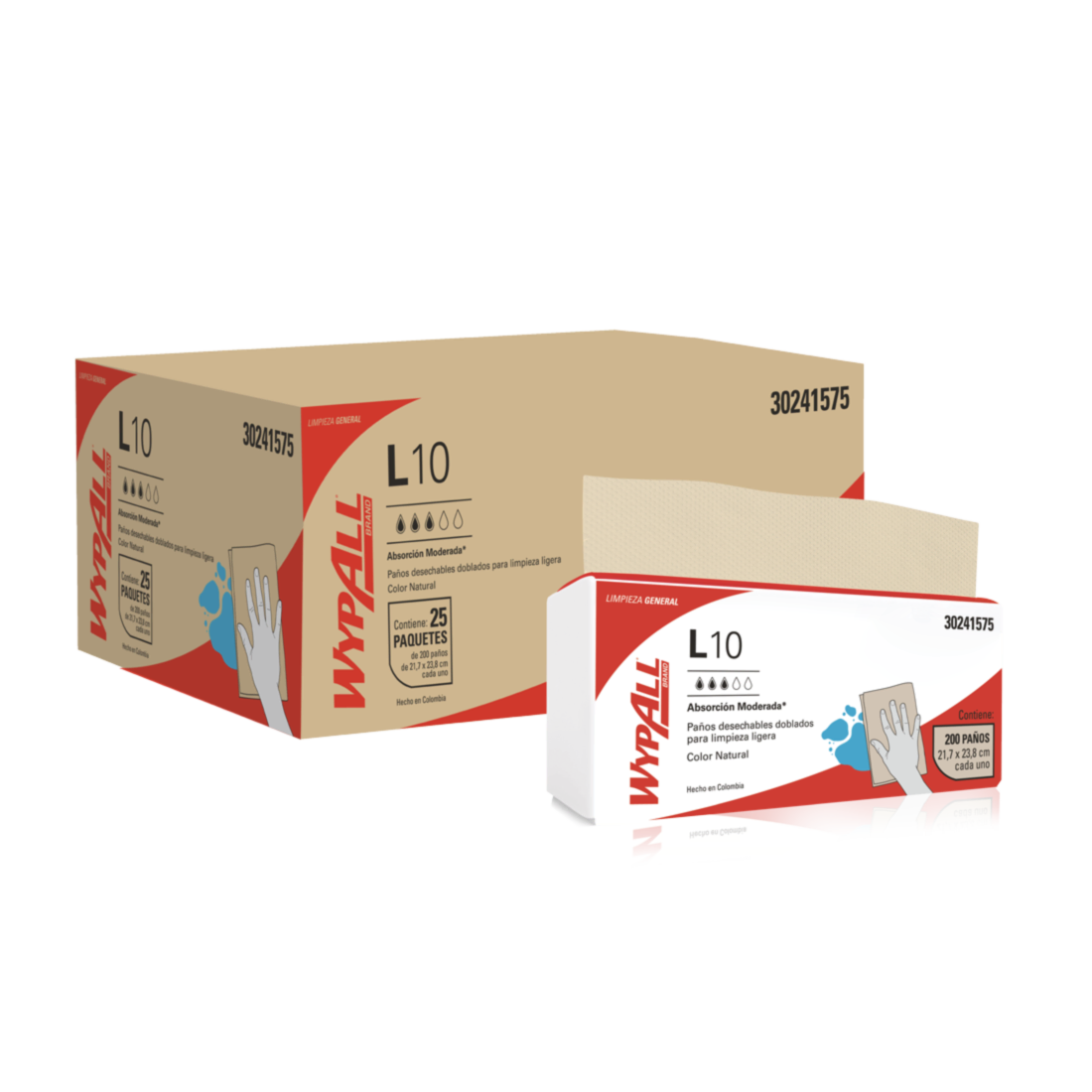 Wipers WypAll L10 Hoja Sencilla 25x200 30241575 en Costa Rica - Xtreme Clean Wipers WypAll L10 Hoja Sencilla 25x200 30241575 en Costa Rica - Xtreme Clean