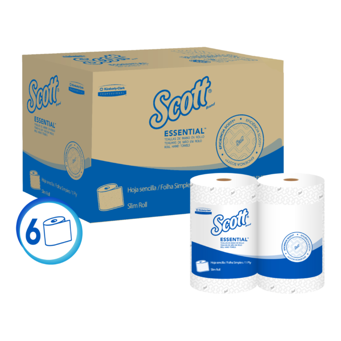 Toalla de Manos Scott Essential Airflex Rollo 240m 30242559 en Costa Rica - Xtreme Clean Toalla de Manos Scott Essential Airflex Rollo 240m 30242559 en Costa Rica - Xtreme Clean