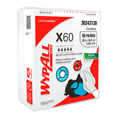 Toalla Industrial WypAll X-70 42x50cm 6x50 30243188 en Costa Rica - Xtreme Clean